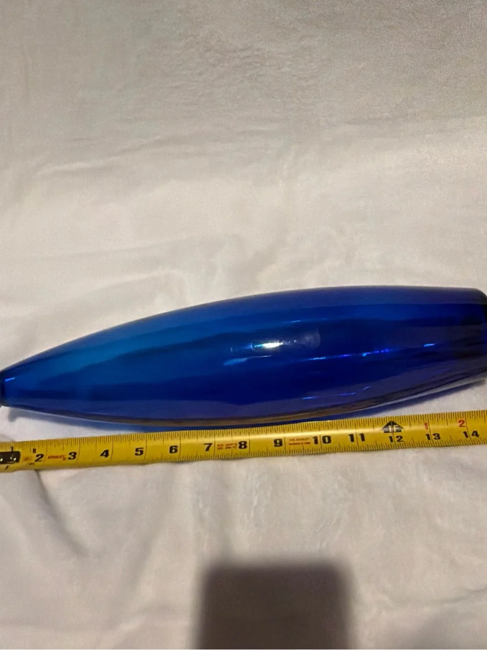 Studio Nova Cobalt Blue Tall Glass Vase
